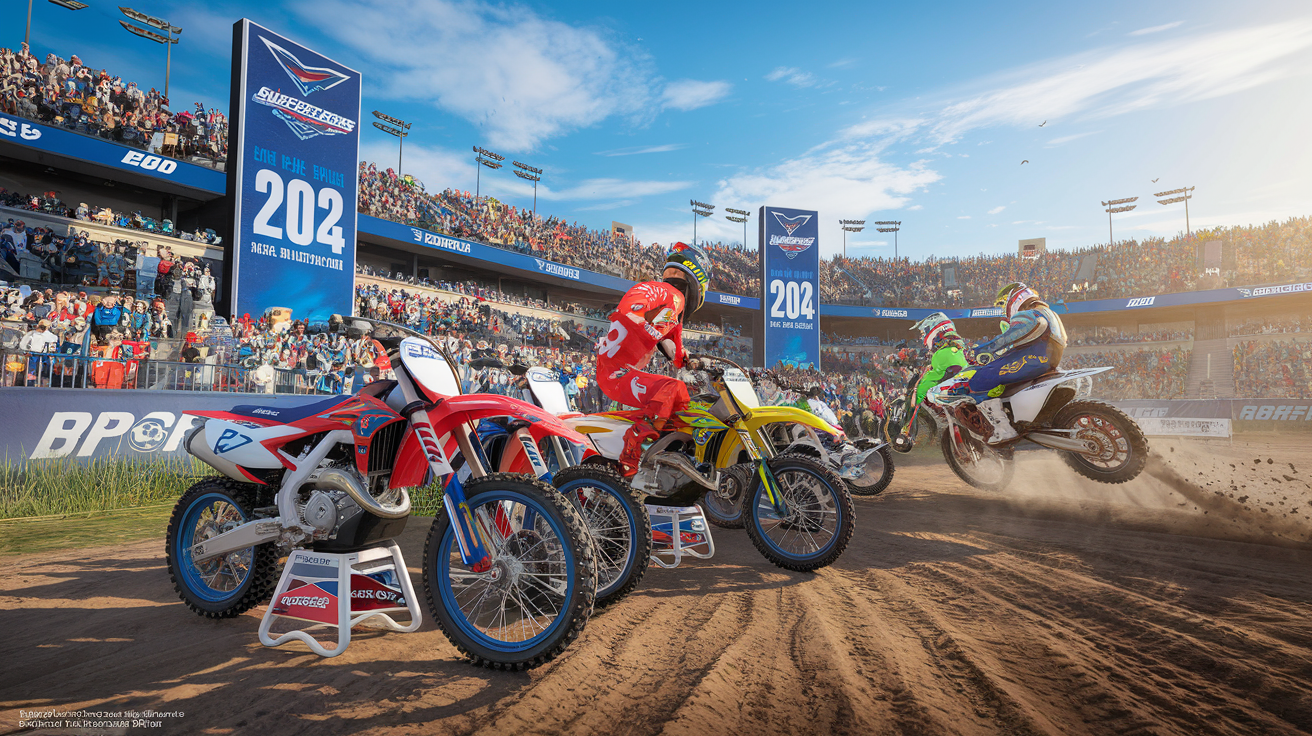 plongez dans l'univers palpitant du supercross us 2024 avec notre calendrier complet ! ne manquez aucun événement, course palpitante et actualités incontournables de la saison. restez à jour et préparez-vous à vivre des moments inoubliables.