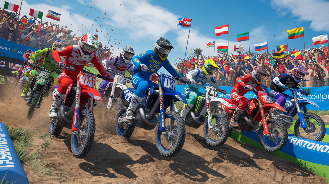 découvrez le motocross mx des nations, un événement phare du sport motorisé réunissant les meilleurs pilotes du monde sur des circuits emblématiques. plongez dans l'énergie de cette compétition unique qui célèbre le talent, la passion et l'esprit d'équipe dans le milieu du motocross.